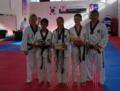 3 new black belts for Coorparoo